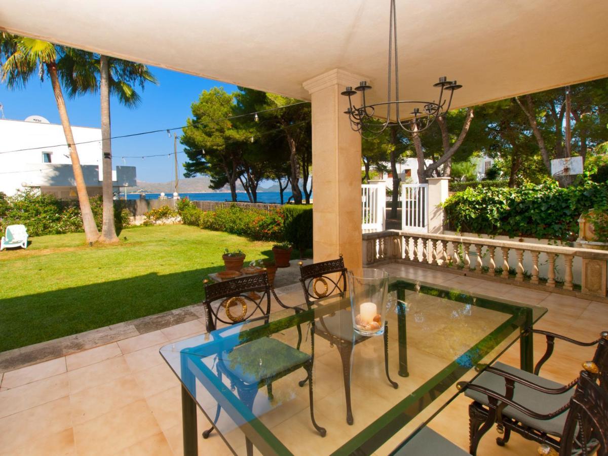Villa Tita De Manresa, Con Jardines Y Vista Mar Alcudia  Luaran gambar